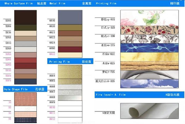 透光膜色卡